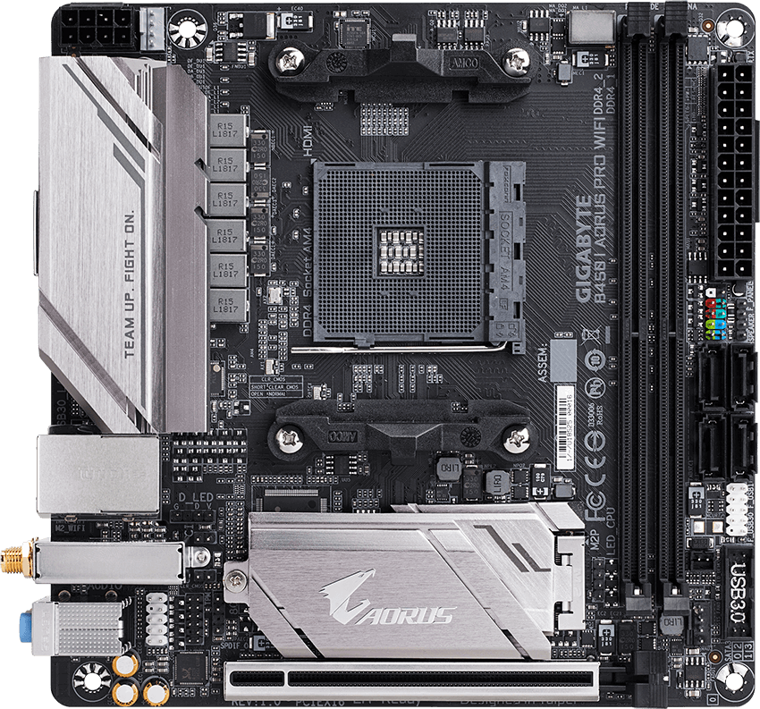 Gigabyte B450 I Aorus Pro WiFi - Motherboard Specifications On